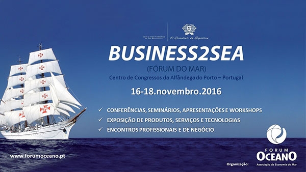 Participação no Business2Sea 16 a 18 novembro de 2016